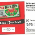 telecarte 50 black jack A 5B117463587591005