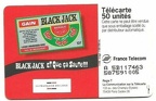 telecarte 50 black jack A 5B117463587591005