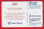 telecarte 50 cannes 1997 A 74112144746509107