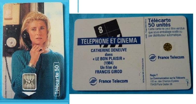telecarte 50 cinema catherine deneuve C54050548r
