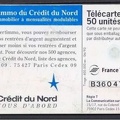 telecarte 50 credit du nord B36047046
