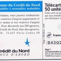 telecarte 50 credit du nord B43026076