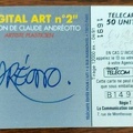 telecarte 50 digital art B14913