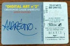 telecarte 50 digital art B14913