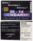 telecarte 50 gendarme B77089015780919375