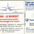 telecarte 50 le bourget 1997 B74030055757074695