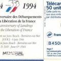 telecarte 50 memorial 1944 1994 B45069066