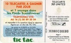 telecarte 50 tictac B280C0030