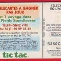 telecarte 50 tictac B280C0034