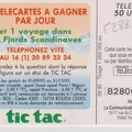 telecarte 50 tictac B280C0046