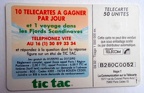 telecarte 50 tictac B280C0052