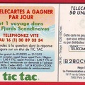 telecarte 50 tictac B280C0059