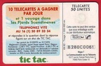 telecarte 50 tictac B280C0061