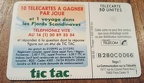 telecarte 50 tictac B280C0066