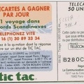 telecarte 50 tictac B280C0087