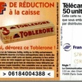 telecarte 50 toblerone 578430992C59053445
