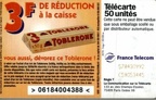 telecarte 50 toblerone 578430992C59053445