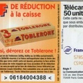telecarte 50 toblerone 578500007C59053465