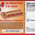 telecarte 50 toblerone 581532176C59053477