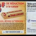 telecarte 50 toblerone 582235032C5A053721