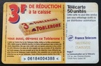 telecarte 50 toblerone 582235032C5A053721