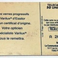 telecarte 50 varilux A 2C7080