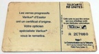 telecarte 50 varilux A 2C7080