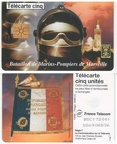 telecarte 5 pompiers de marseille B5C172001586906536