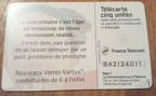 telecarte 5 varilux B43124011