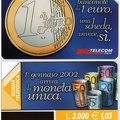 telecarte telecom italia euro 288 001
