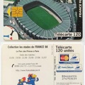 telecarte 120 france 98 parc des princes B84464006274753639