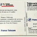 telecarte 120 tour de france 1996 1B65188156660450808
