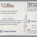 telecarte 120 tour de france 1996 B65188147660366081