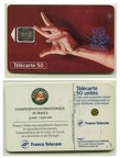 telecarte 50 roland garros 1994 538 007a