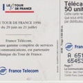 telecarte 50 tour de france 1996 A 65119396654532126