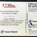 telecarte 50 tour de france 1996 A 66119526661010689