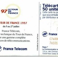 telecarte 50 tour de france 1997 C76008752761013409