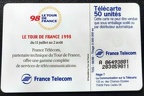 telecarte 50 tour de france 1998 A 86493881283059811