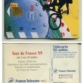 telecarte 50 tour de france 1999 B95457022341121172