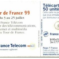 telecarte 50 tour de france 1999 B95457087341776840