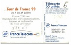telecarte 50 tour de france 1999 B954571603425020183