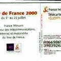 telecarte 50 tour de france 2000 A06698656398392623
