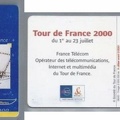 telecarte 50 tour de france 2000 B05175069844849326
