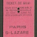 ticket quai saint lazare 2014