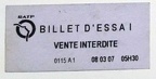 billet d essai 0115A1 080307