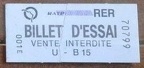 billet essai 001E 70799
