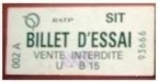 billet essai 002A 93666