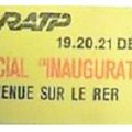 ticket rer 1980 Z666 10204