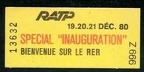 ticket rer 1980 Z666 13632