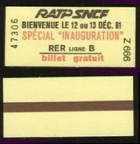 ticket rer 1981 Z666 47306
